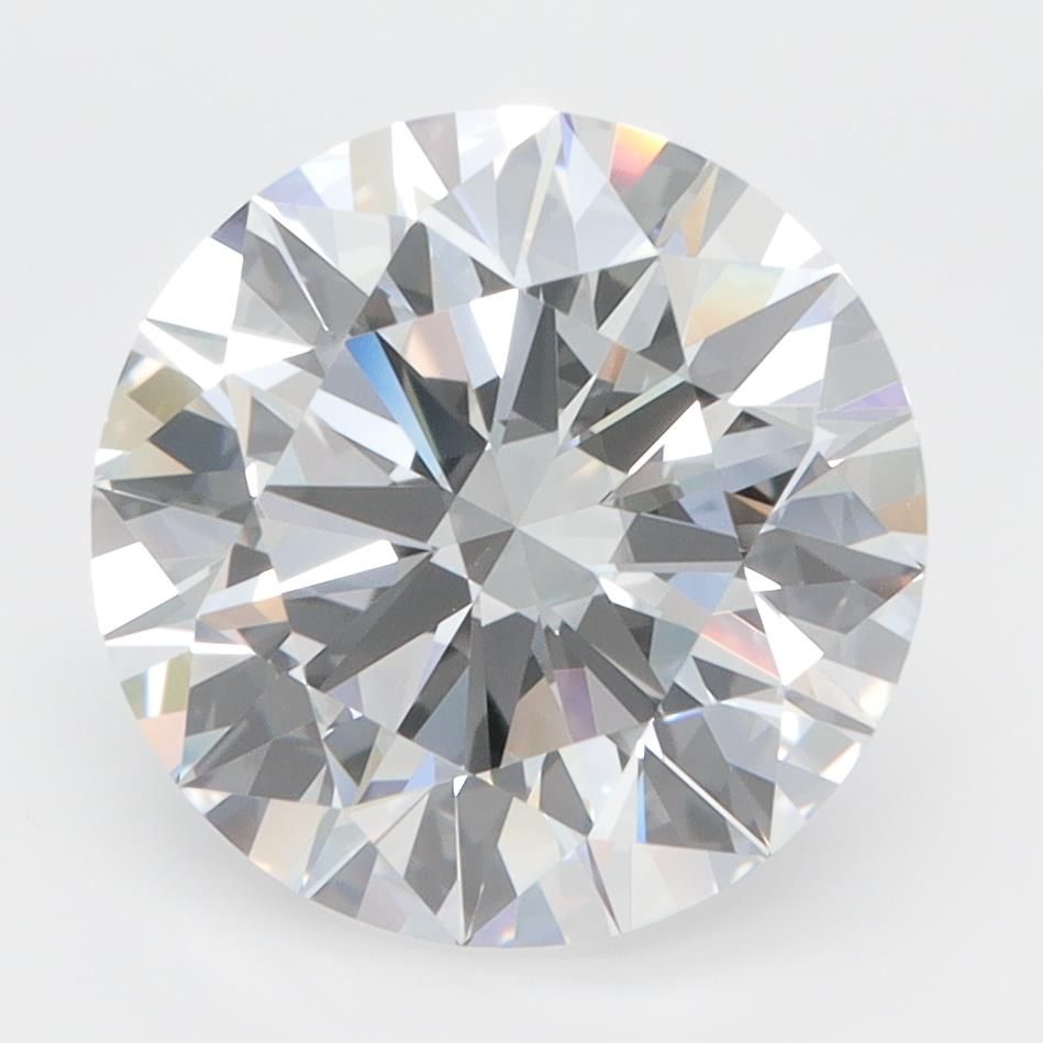 4.3ct Round D VVS1 Lab-Grown Diamond