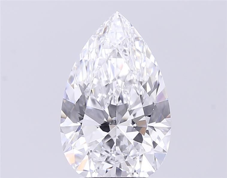 3.62ct Pear E VVS2 Lab-Grown Diamond