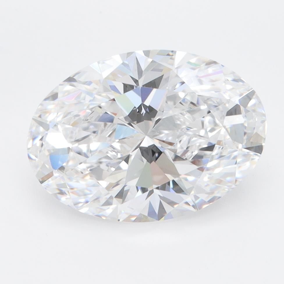 3.05ct Oval D VVS2 Lab-Grown Diamond