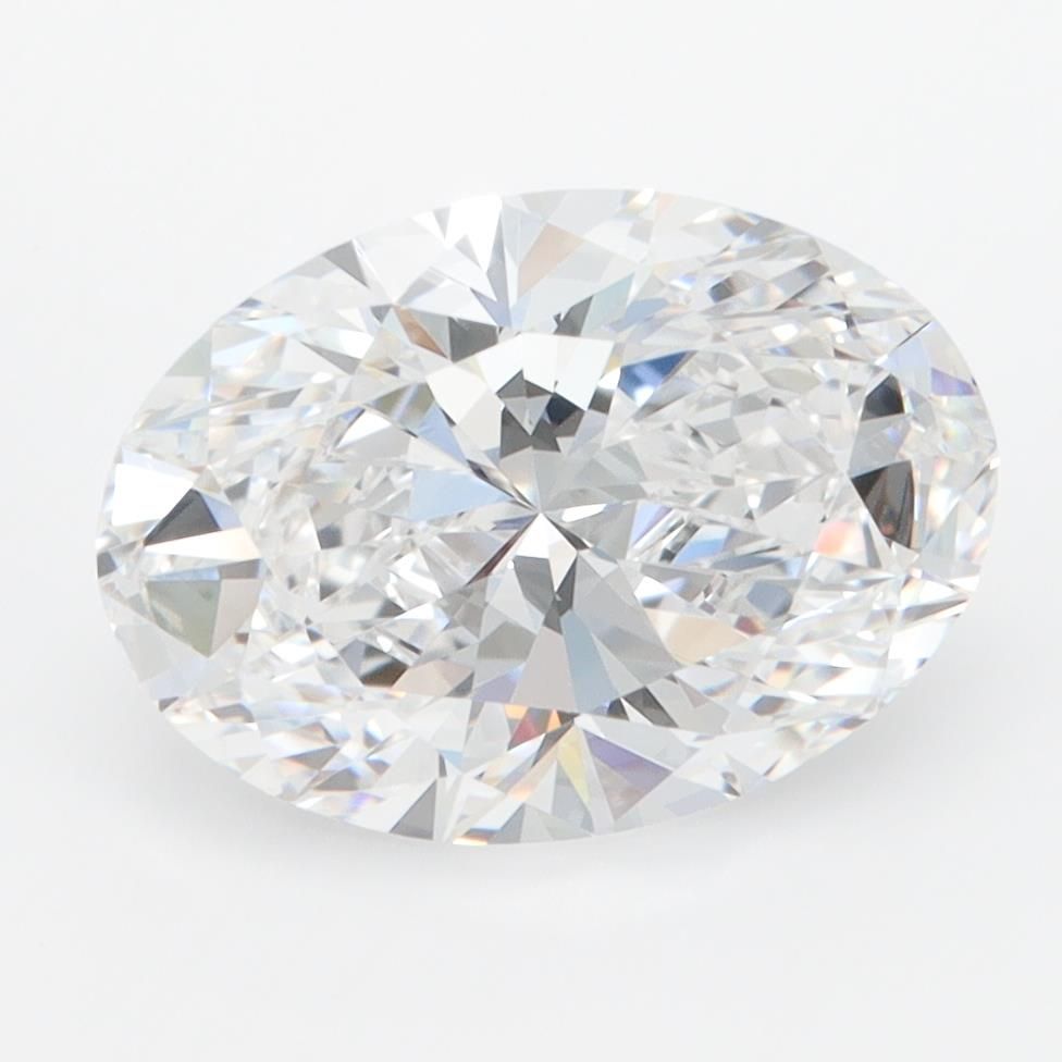 3.09ct Oval D VVS2 Lab-Grown Diamond