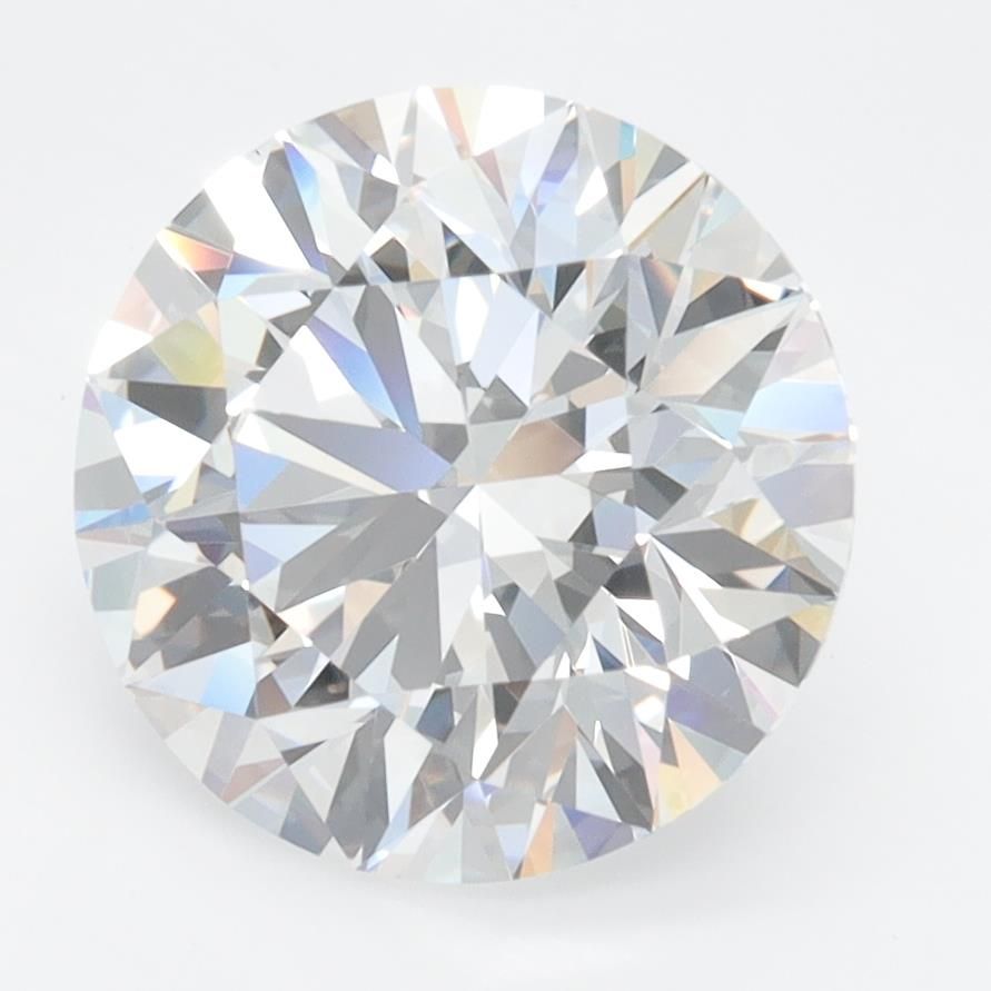 3.67ct Round D VVS1 Lab-Grown Diamond
