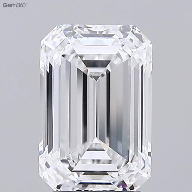 3.02ct Emerald E VVS2 Lab-Grown Diamond