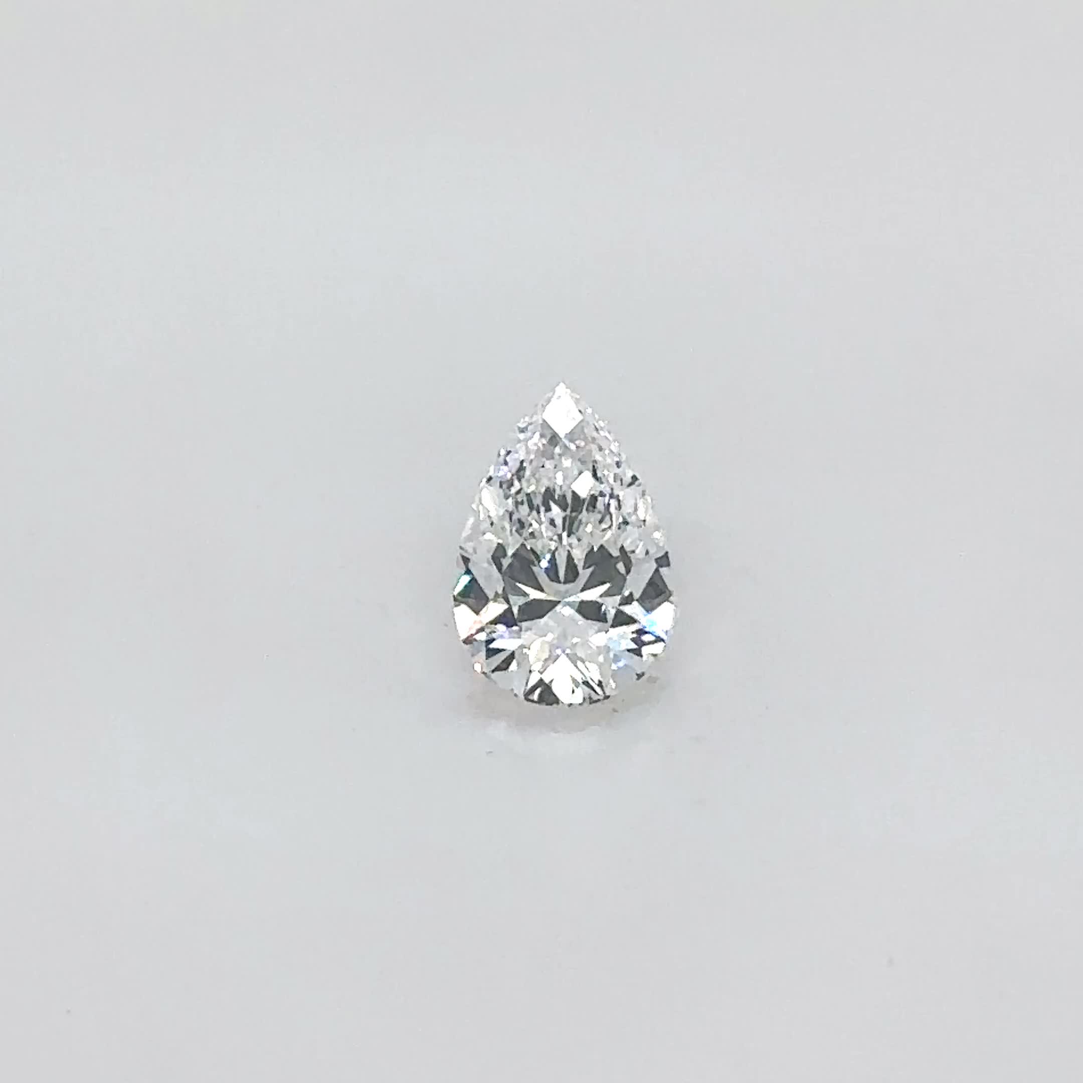 2.13ct Pear D VVS2 Lab-Grown Diamond