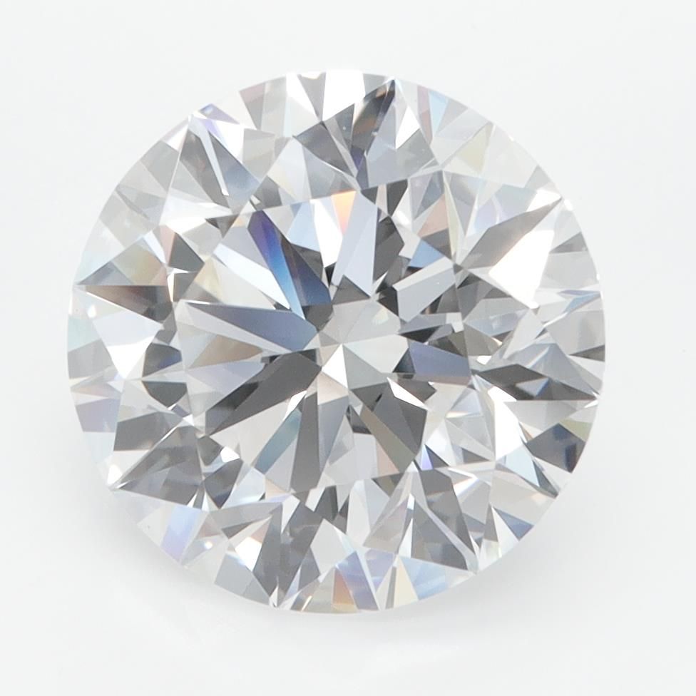 4.4ct Round D VVS2 Lab-Grown Diamond