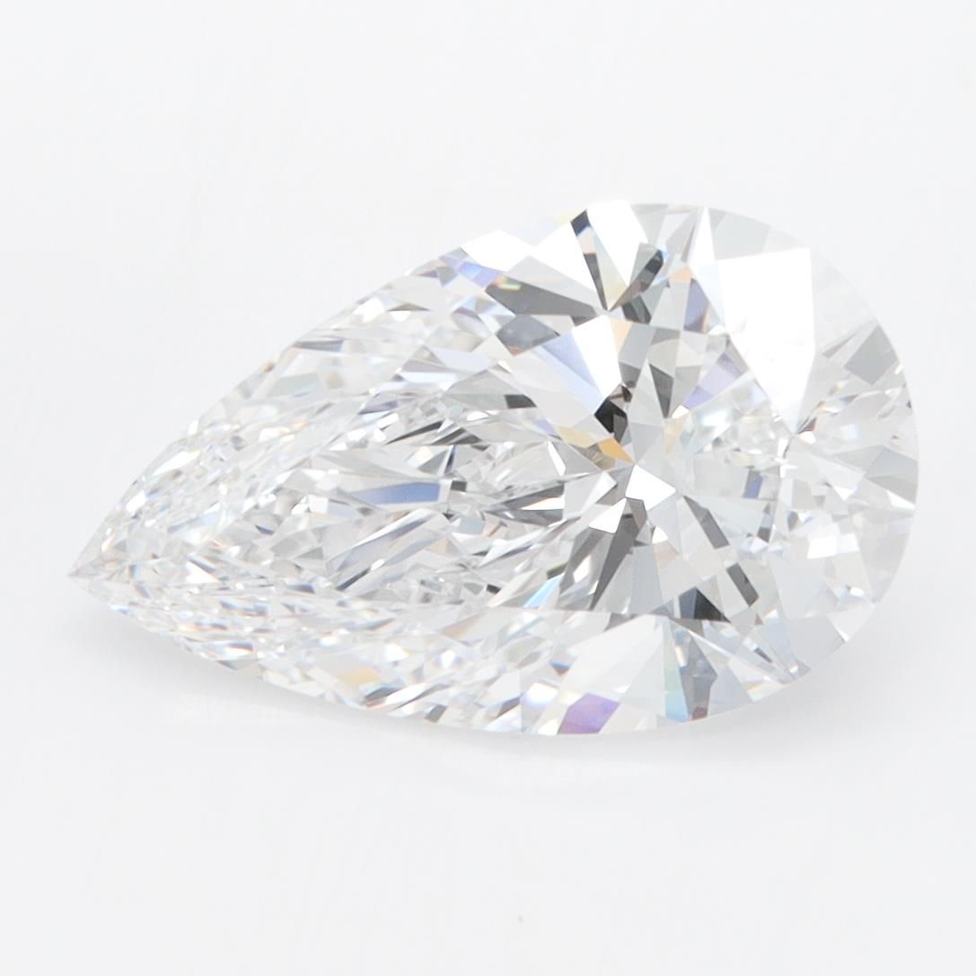 3.09ct Pear D VVS1 Lab-Grown Diamond