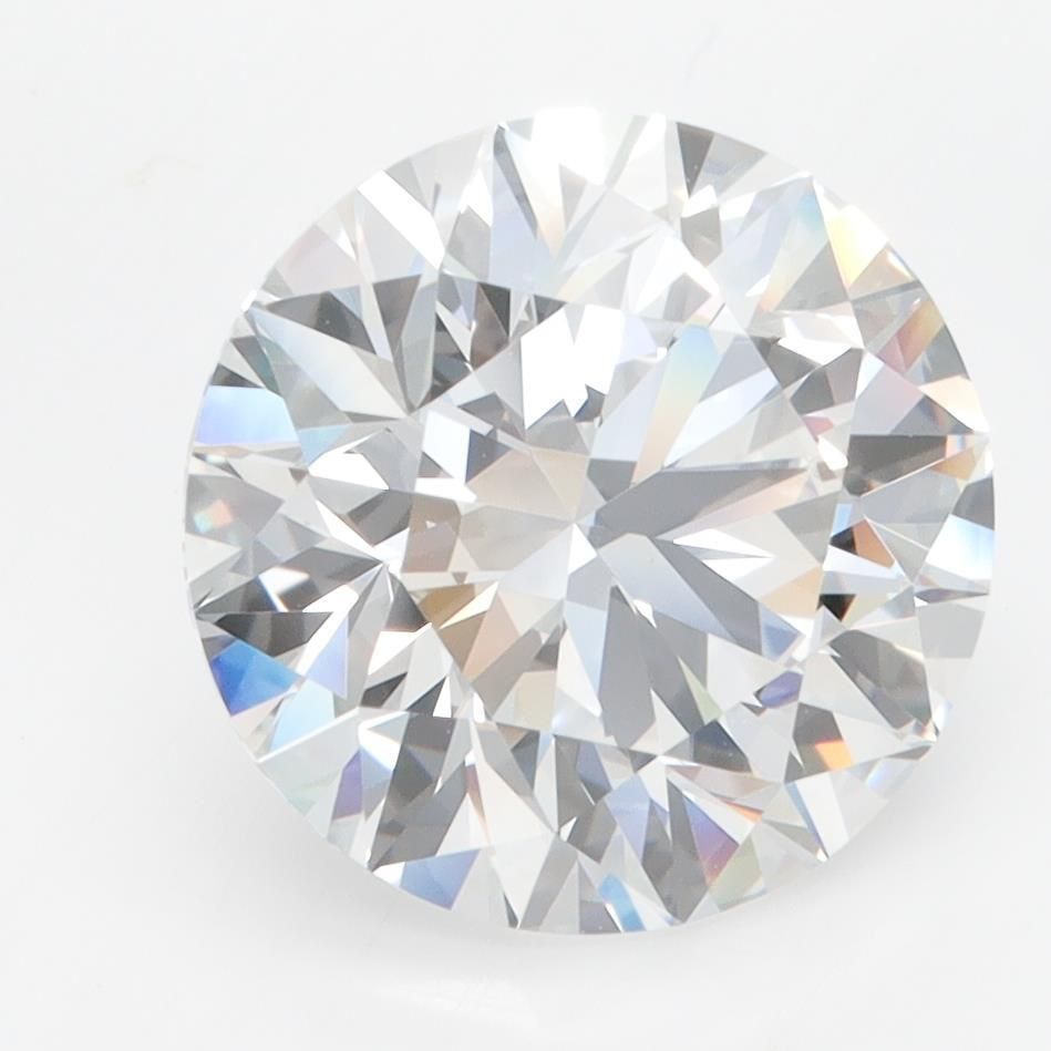 4.1ct Round D VVS2 Lab-Grown Diamond