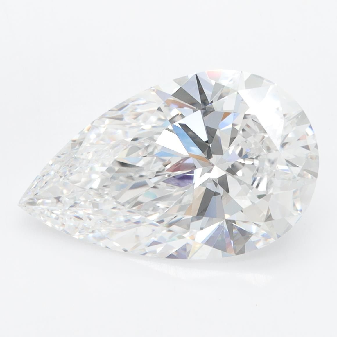 4.03ct Pear D VVS1 Lab-Grown Diamond