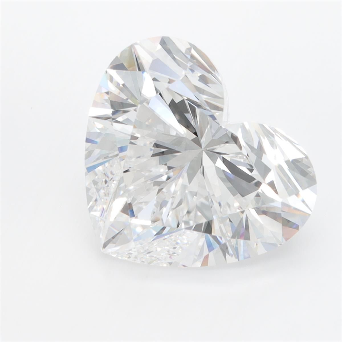 6.06ct Heart D VVS2 Lab-Grown Diamond