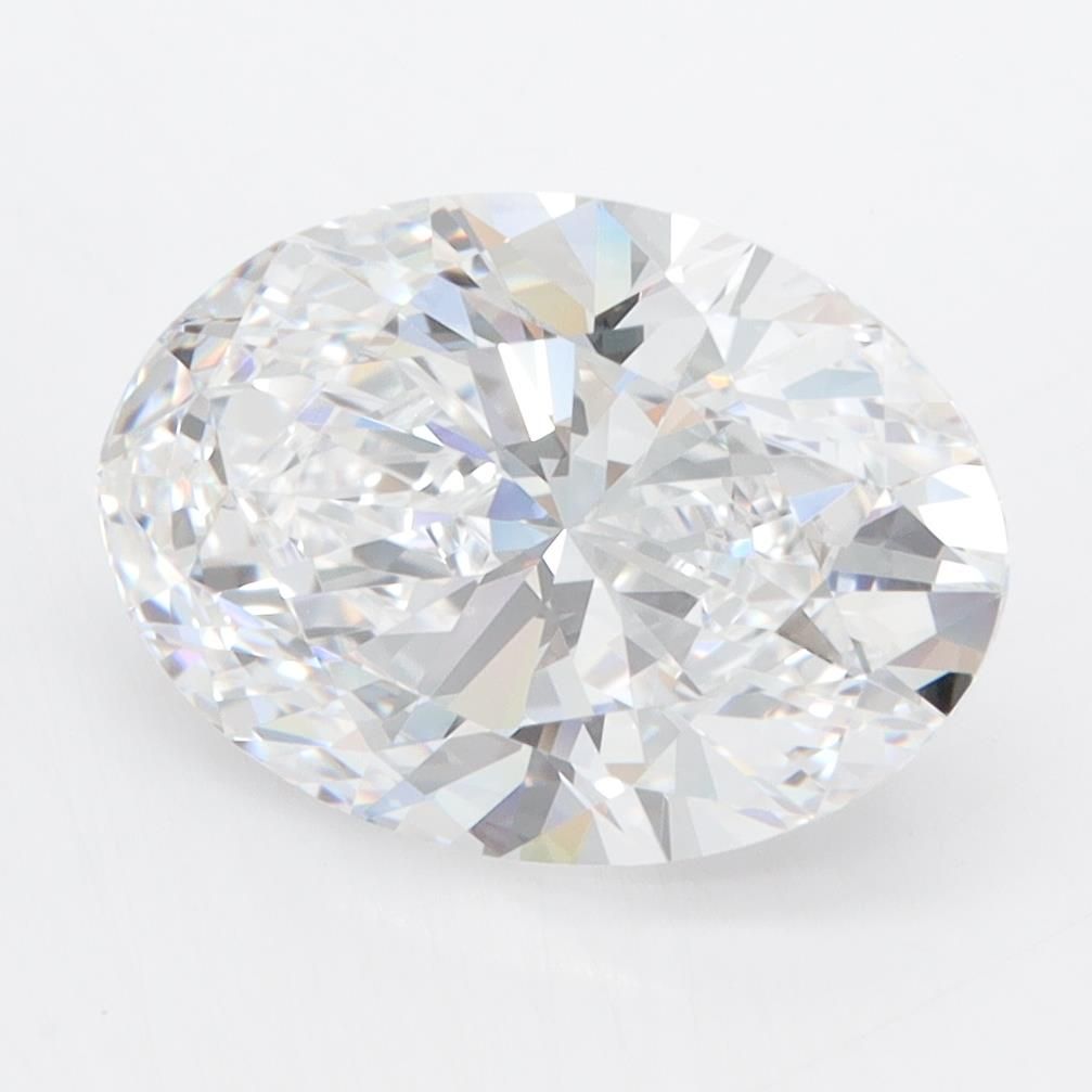 3.4ct Oval D IF Lab-Grown Diamond
