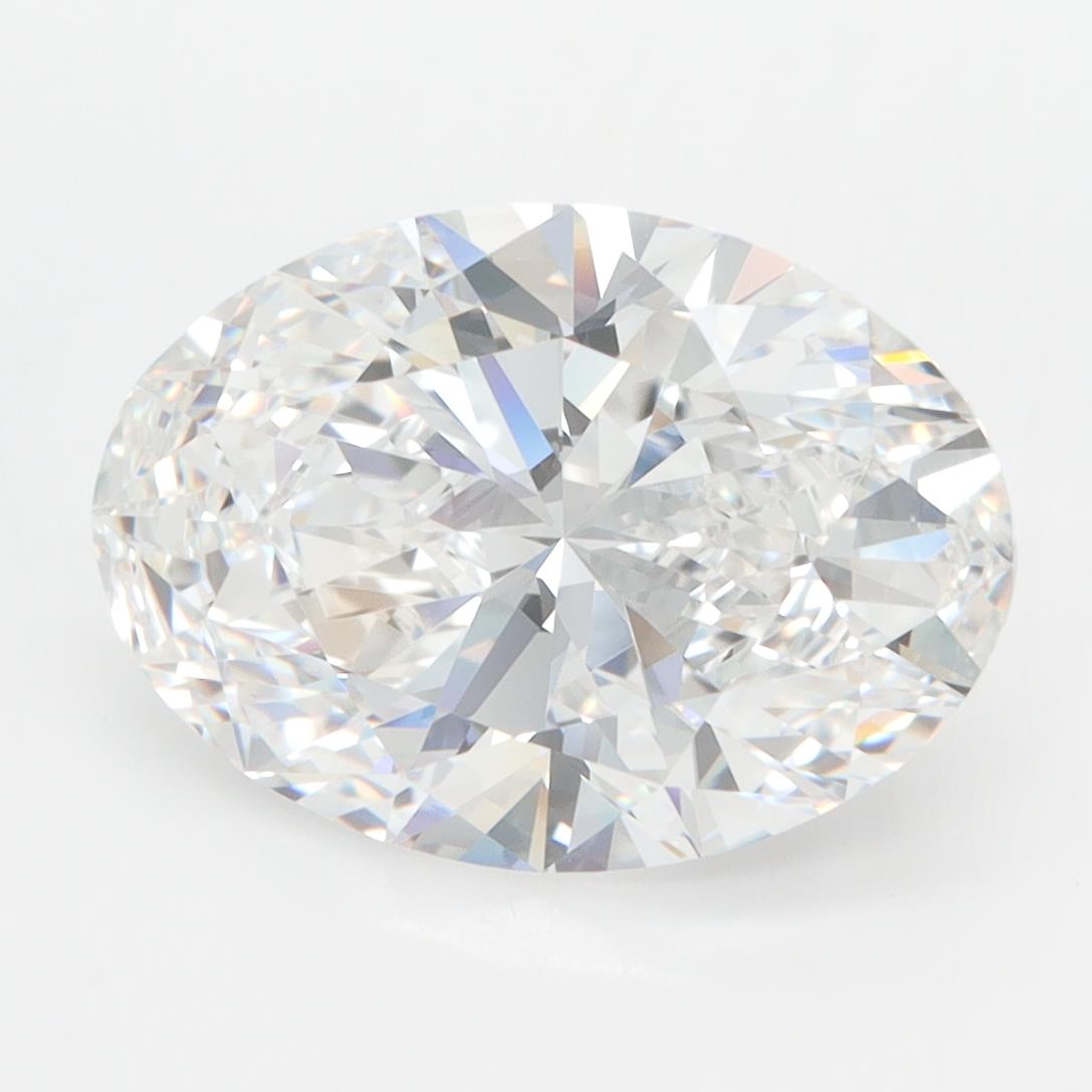 4.1ct Oval E VVS2 Lab-Grown Diamond