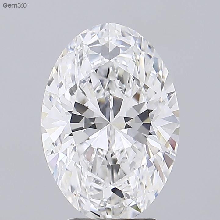4.54ct Oval F VVS2 Lab-Grown Diamond