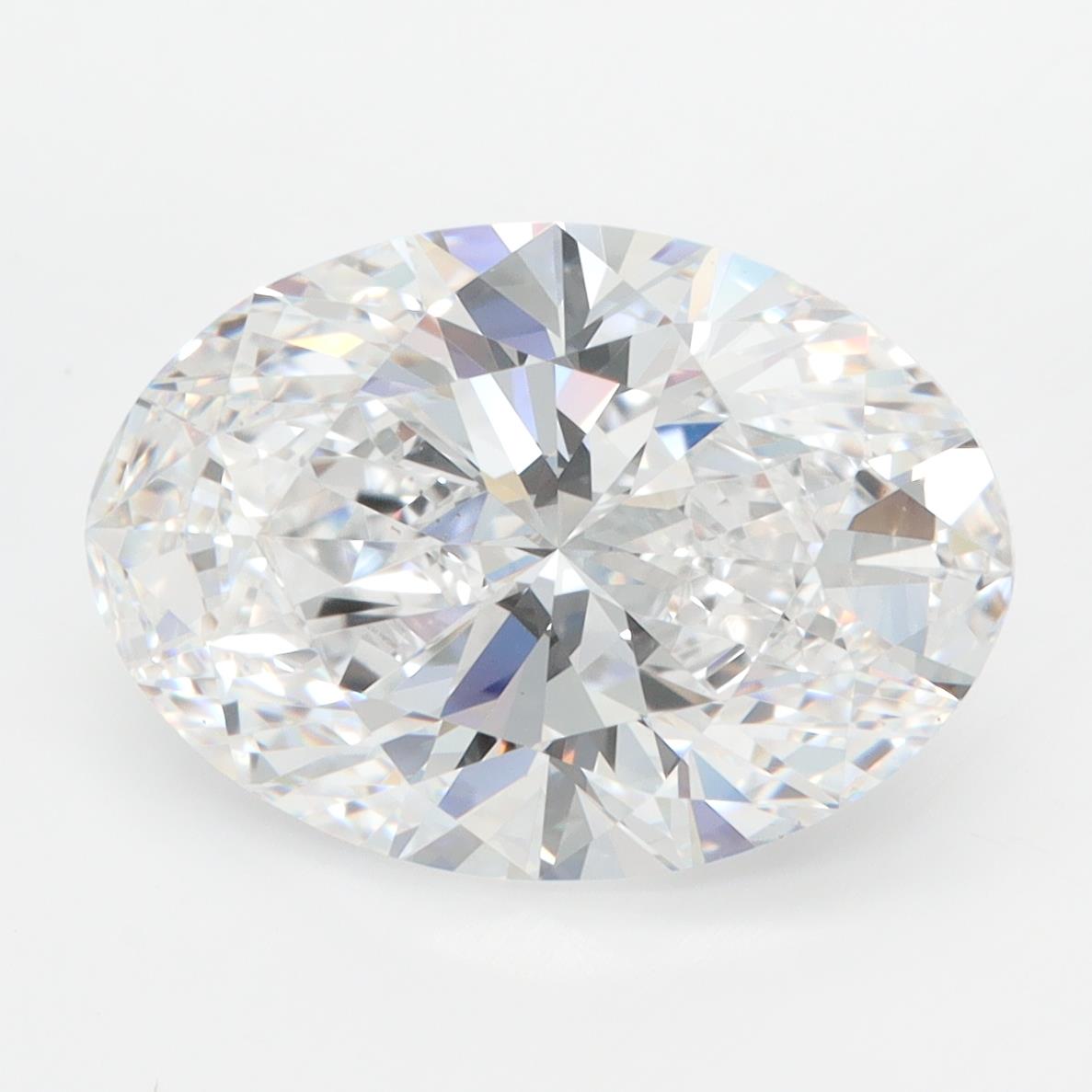 5.3ct Oval D VVS1 Lab-Grown Diamond