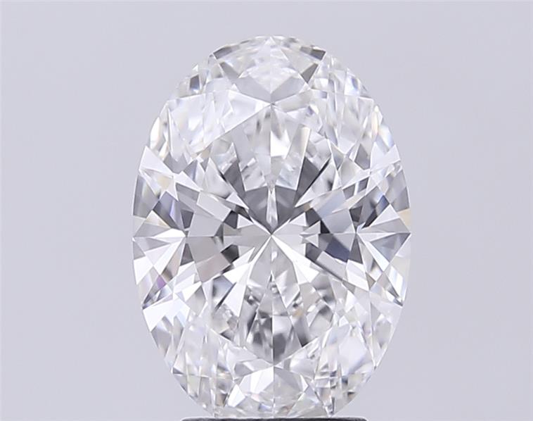 3.57ct Oval E VVS2 Lab-Grown Diamond