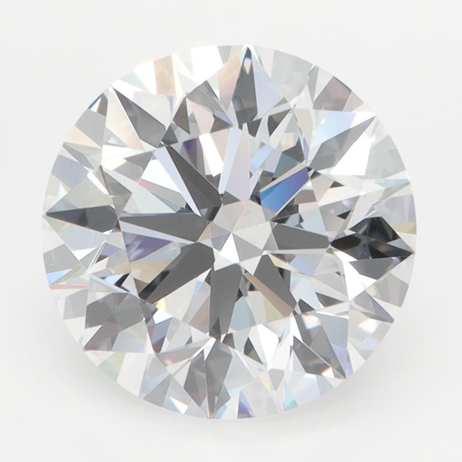 4ct Round D VVS1 Lab-Grown Diamond