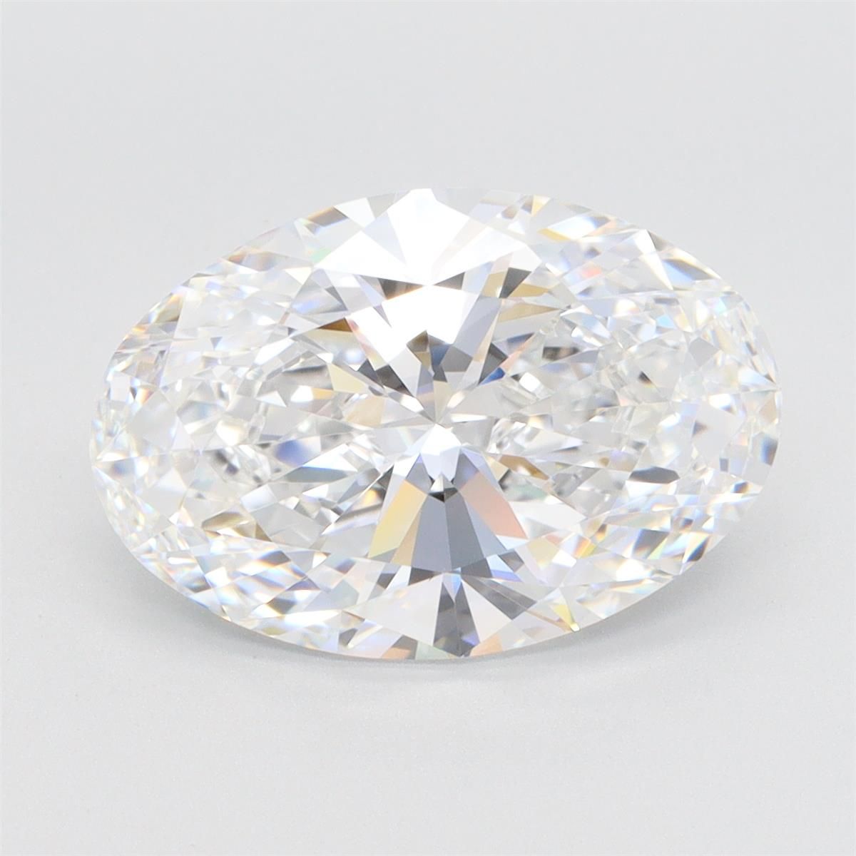 3.79ct Oval D VVS2 Lab-Grown Diamond