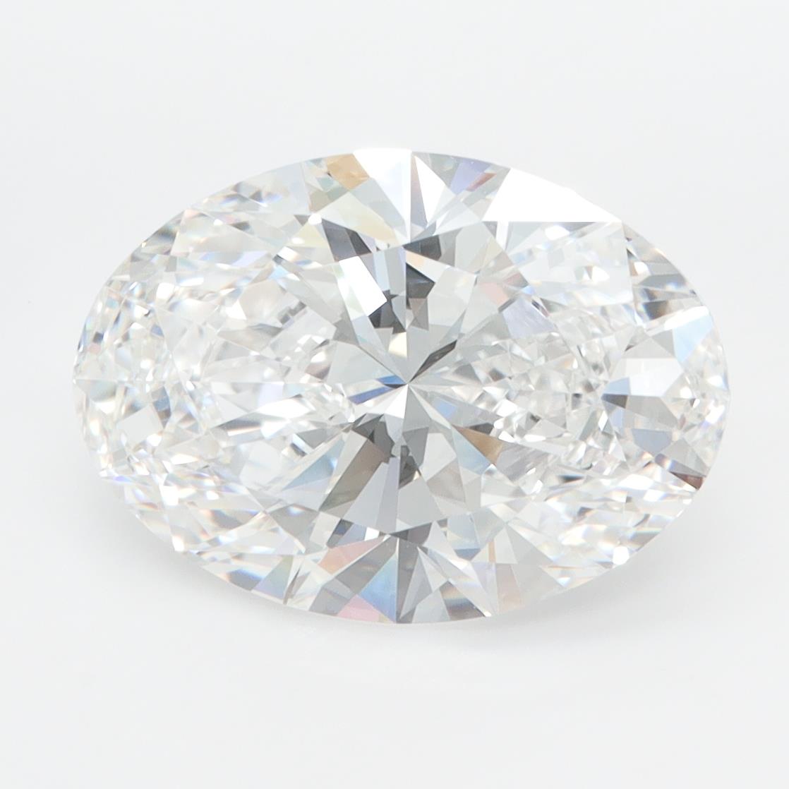 4.09ct Oval E FL Lab-Grown Diamond
