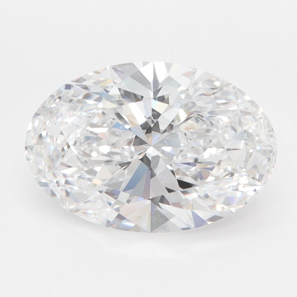 3.04ct Oval D FL Lab-Grown Diamond