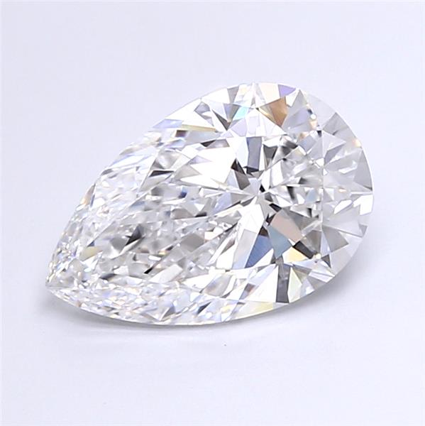 3.02ct Pear E VVS2 Lab-Grown Diamond