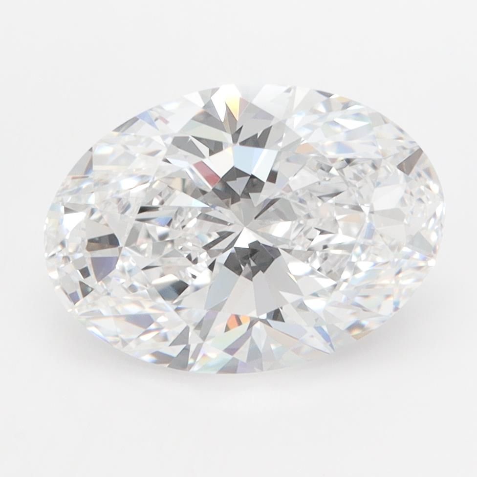 3ct Oval D VVS1 Lab-Grown Diamond