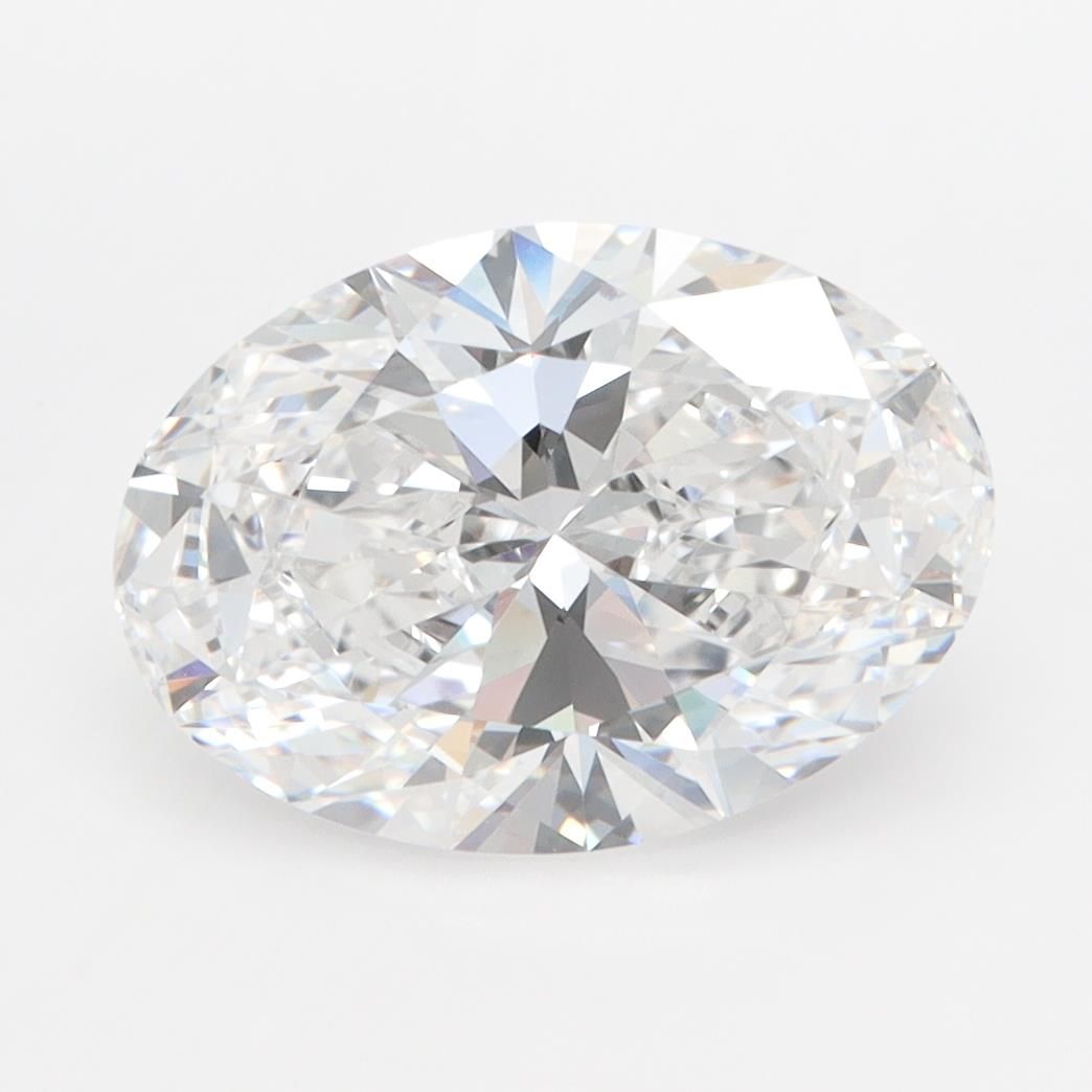 3ct Oval D VVS1 Lab-Grown Diamond