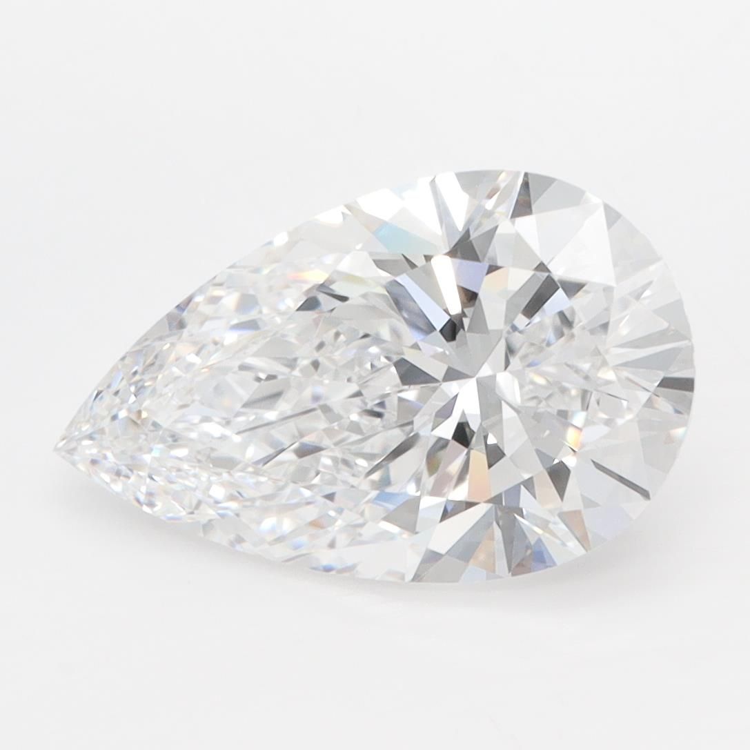 3.09ct Pear D VVS1 Lab-Grown Diamond