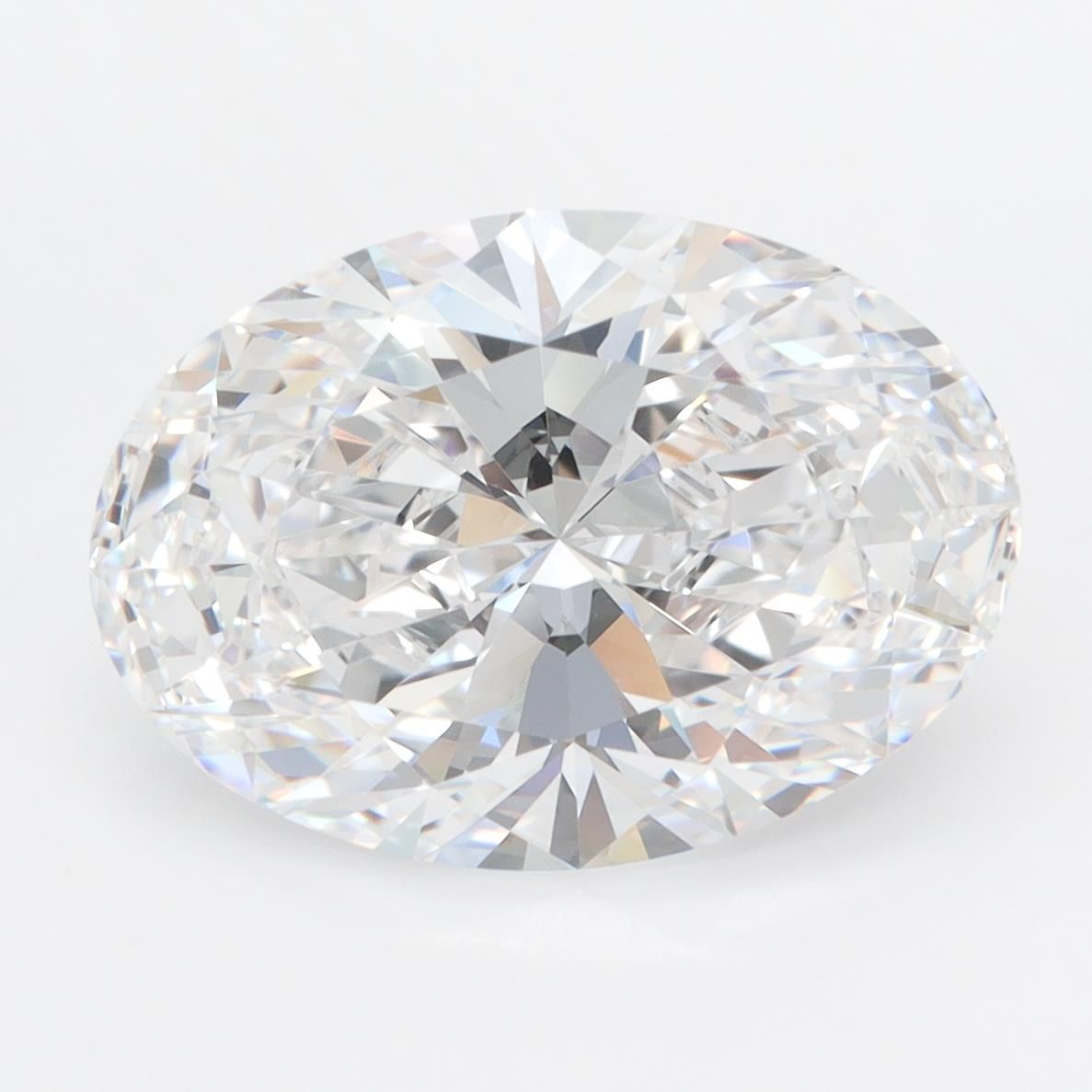 5.09ct Oval D IF Lab-Grown Diamond
