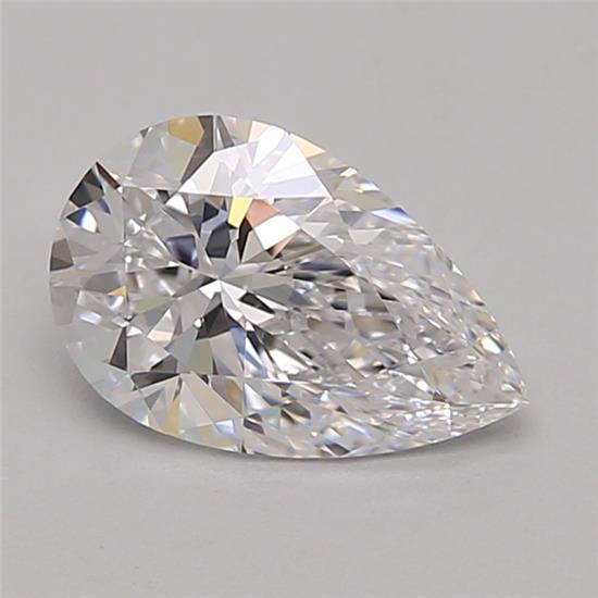 1.08ct Pear D IF Lab-Grown Diamond