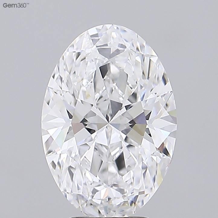 4.07ct Oval E VVS2 Lab-Grown Diamond