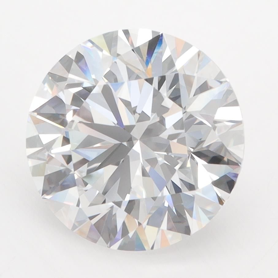 3.78ct Round D IF Lab-Grown Diamond