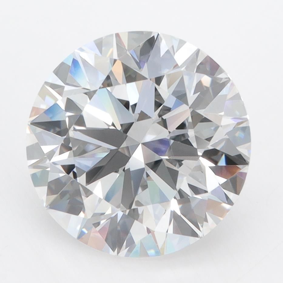 4.1ct Round D IF Lab-Grown Diamond