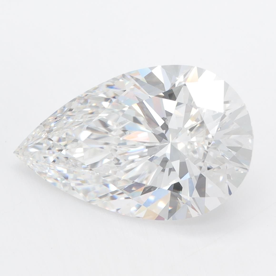 4.1ct Pear E VVS1 Lab-Grown Diamond
