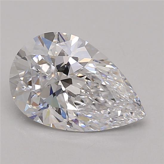 1.37ct Pear D IF Lab-Grown Diamond