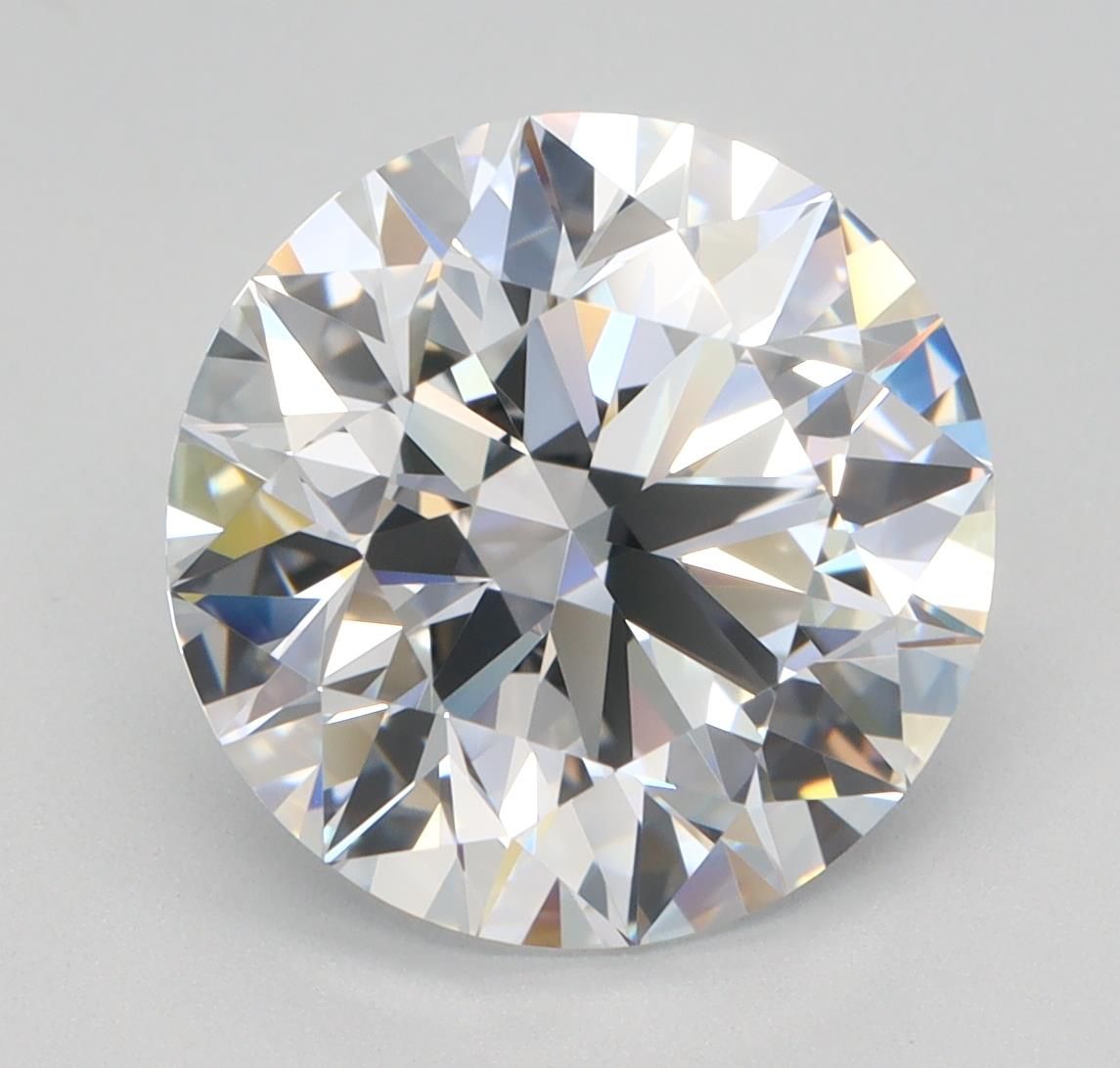 3.22ct Round D VVS1 Lab-Grown Diamond