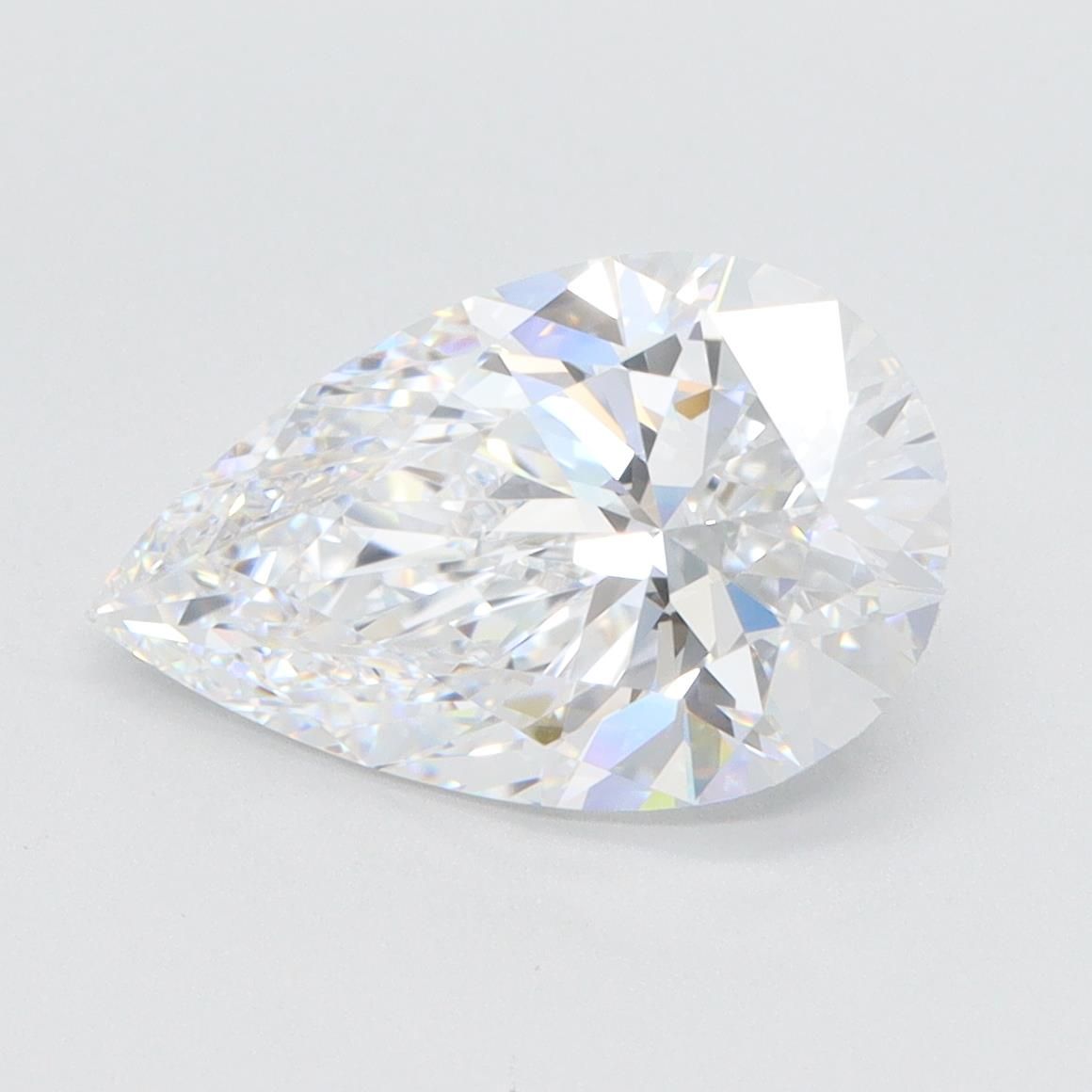 3.1ct Pear D VVS1 Lab-Grown Diamond