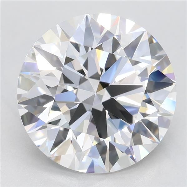 3.67ct Round E VVS1 Lab-Grown Diamond