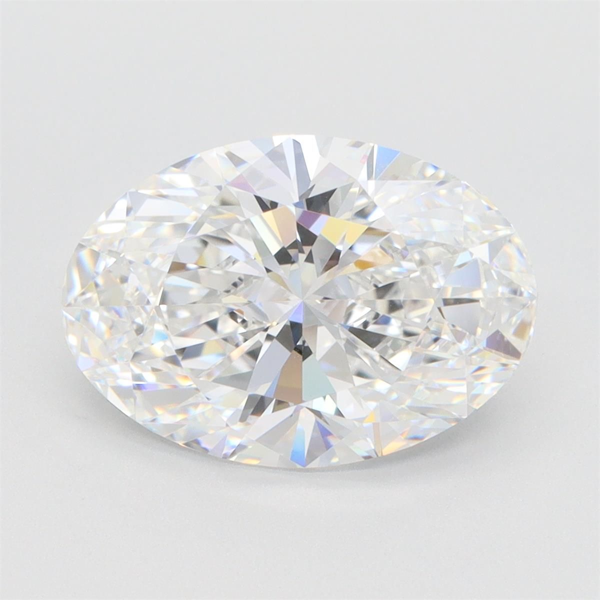4.24ct Oval E VVS2 Lab-Grown Diamond