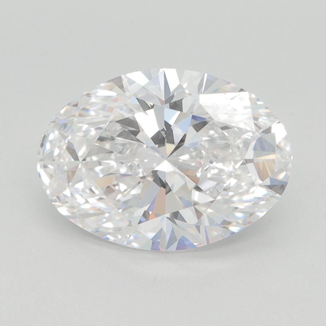 3.08ct Oval D VVS1 Lab-Grown Diamond