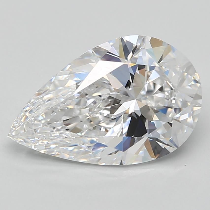 2.09ct Pear D IF Lab-Grown Diamond