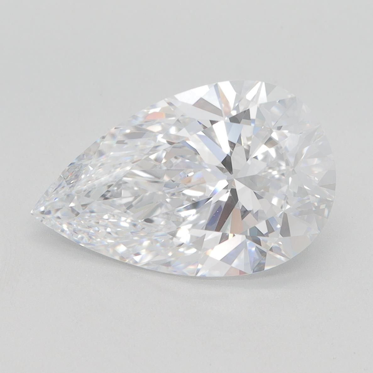 3.1ct Pear D VVS1 Lab-Grown Diamond