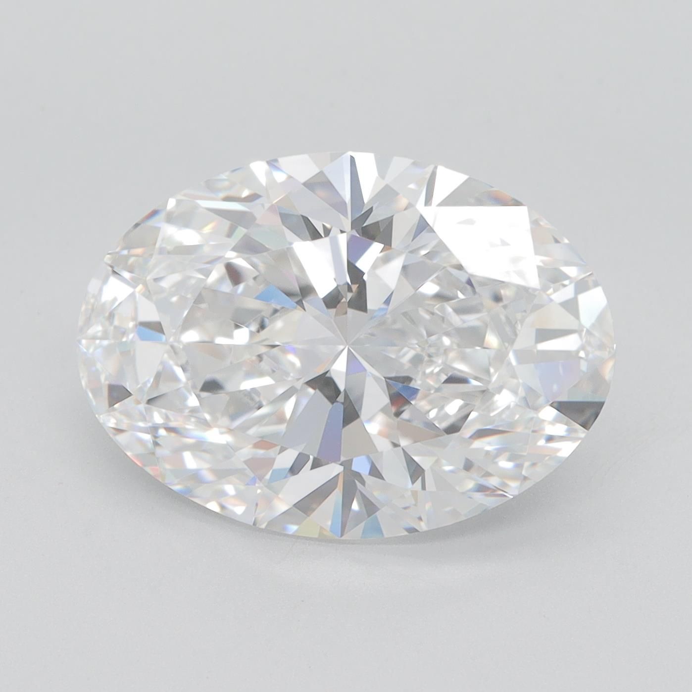 6.03ct Oval E IF Lab-Grown Diamond