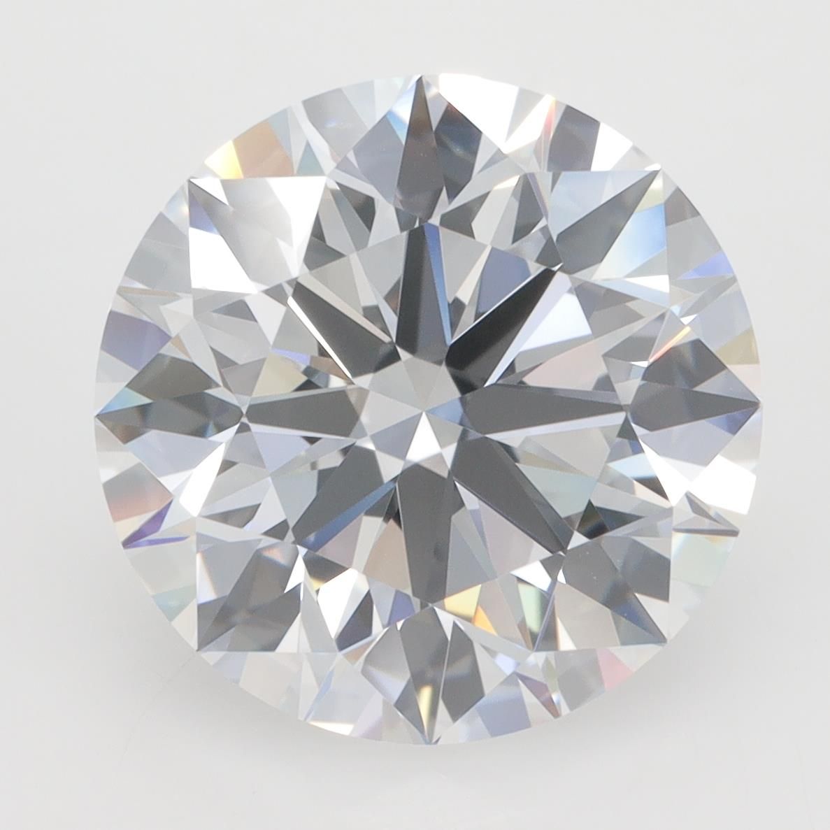 5.3ct Round D VVS1 Lab-Grown Diamond