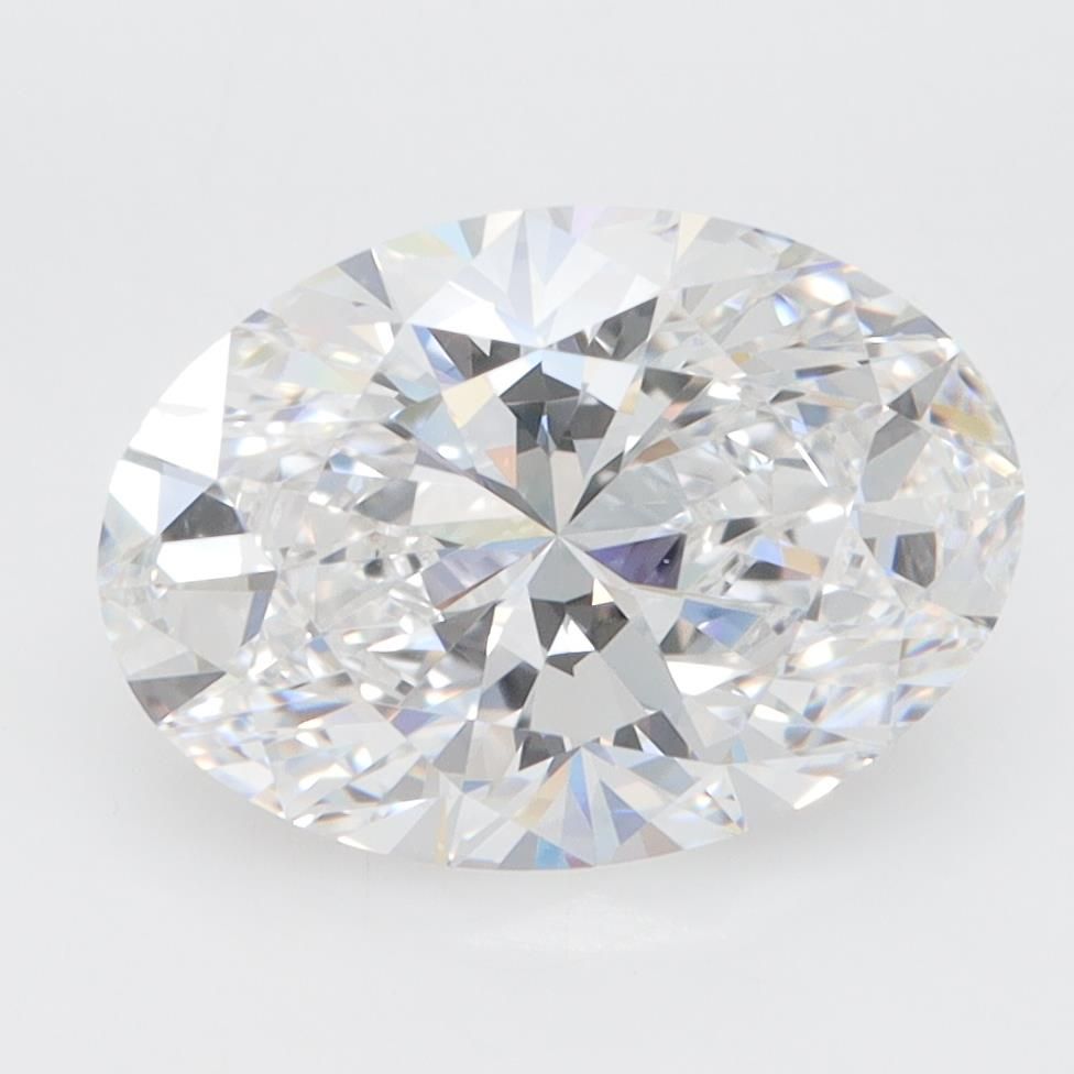 3.03ct Oval D VVS2 Lab-Grown Diamond