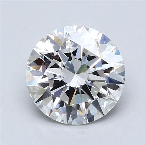 2.2ct Round D VS2 Lab-Grown Diamond