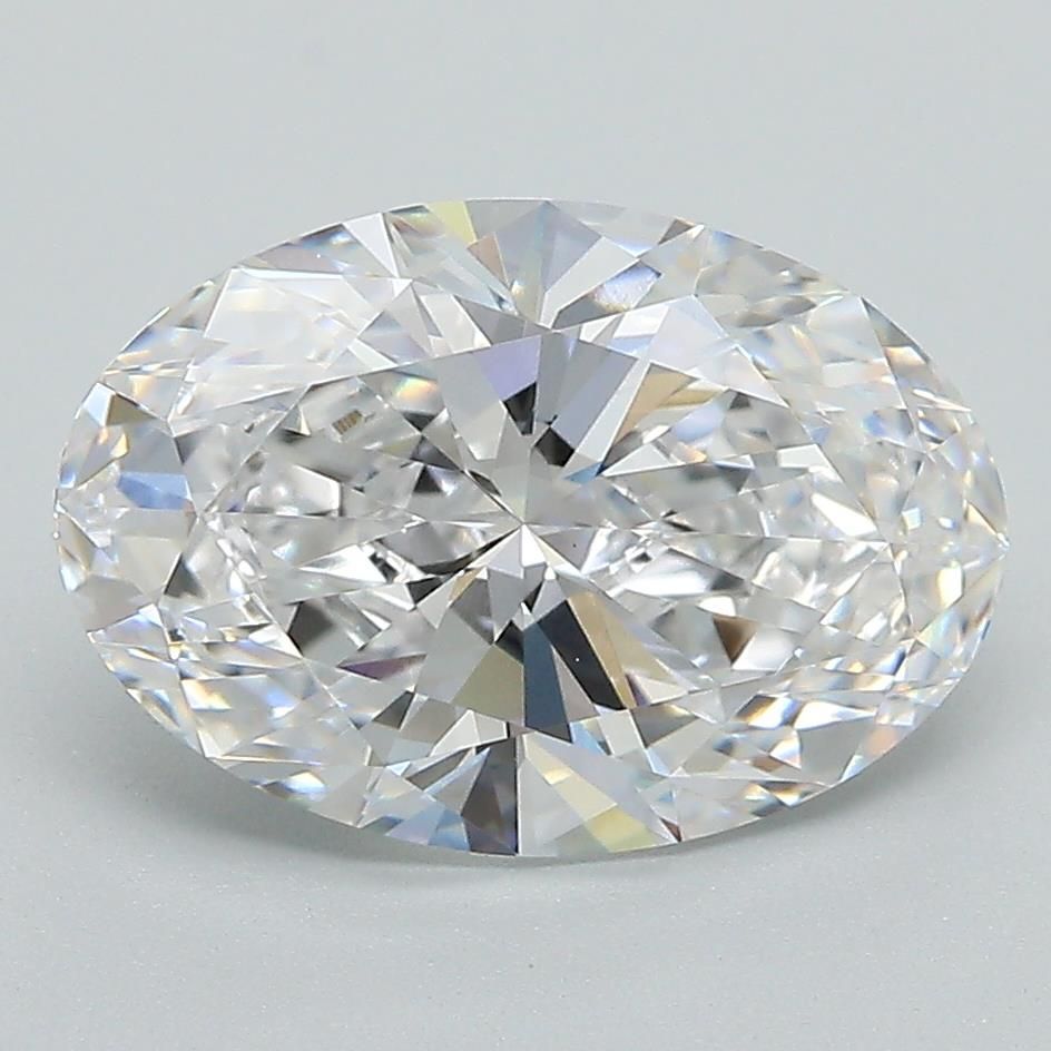 3.09ct Oval D VVS2 Lab-Grown Diamond