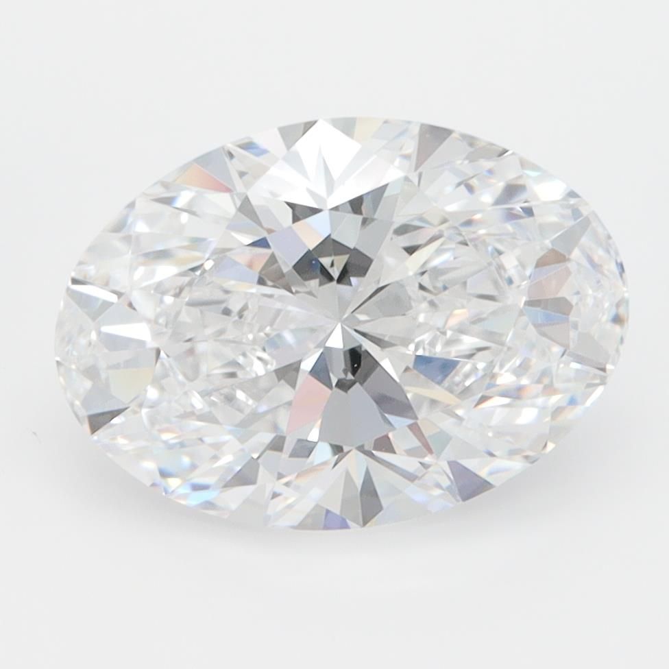 3.03ct Oval D VVS2 Lab-Grown Diamond
