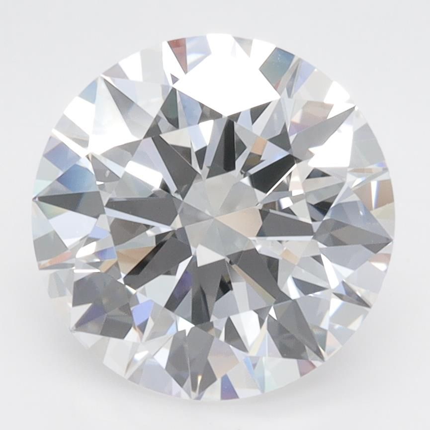 3.66ct Round D VVS1 Lab-Grown Diamond