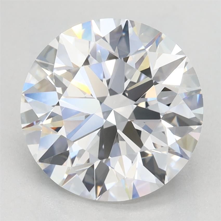 2.6ct Round D VVS1 Lab-Grown Diamond