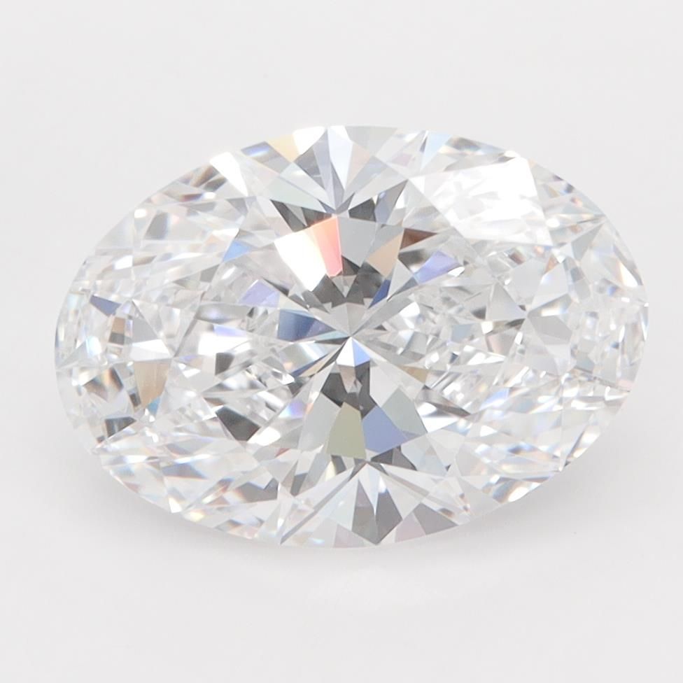 3.08ct Oval D VVS1 Lab-Grown Diamond