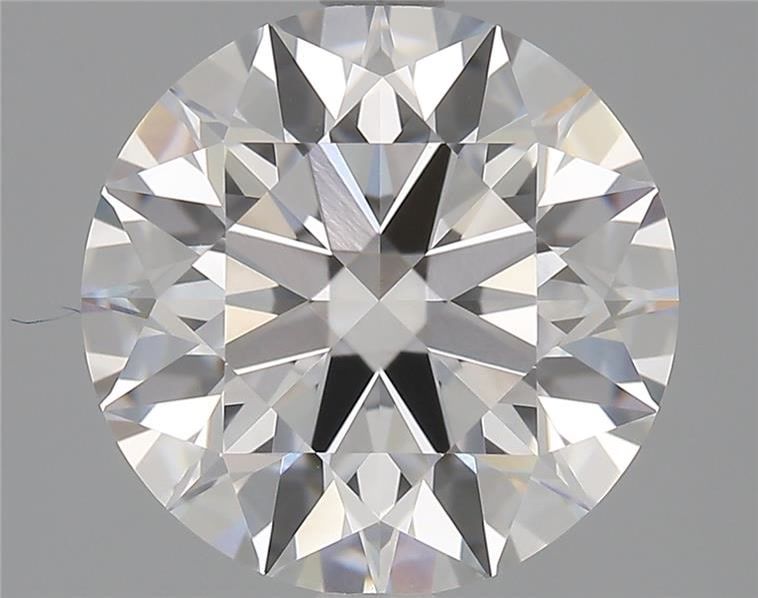 3.08ct Round E VVS2 Lab-Grown Diamond