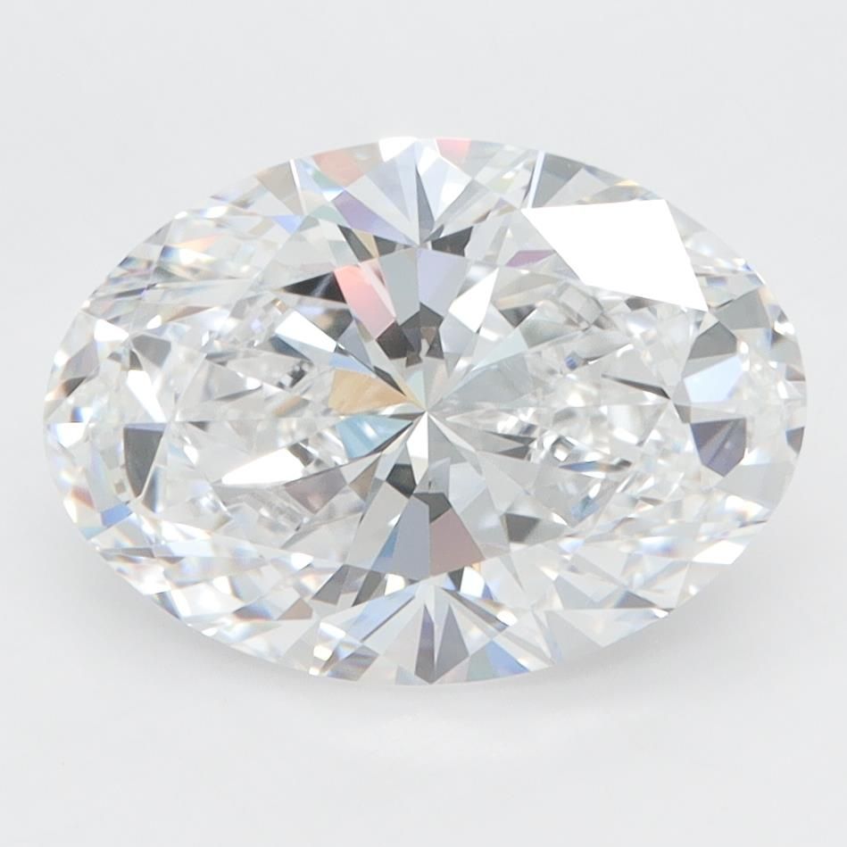 3.26ct Oval D VVS1 Lab-Grown Diamond